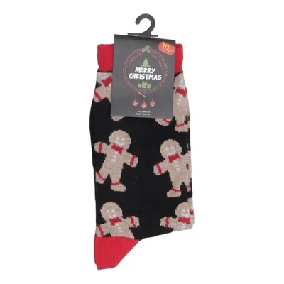 Chaussettes (Noir, Marron, Rouge) de DollarStore Coton, Élasthane, Polyamide