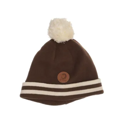 Bobble hat (Brown) from Mini Rodini