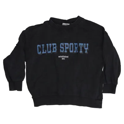 Sweatshirt (Sort) fra Mini Gina Tricot Bomuld