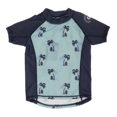 Swim shirt (Blue, Green) from Geggamoja Collection Elastane, Polyester