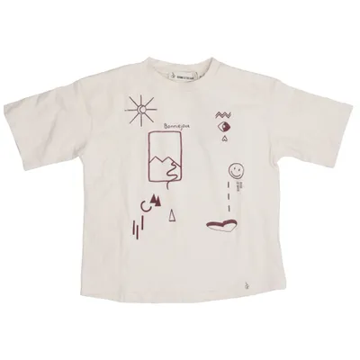T-shirt (Beige) from Bonnie & the Gang Elastane, Organic cotton