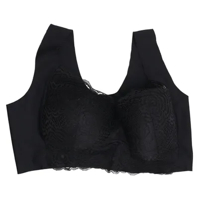 Bralette (Zwart) van Self