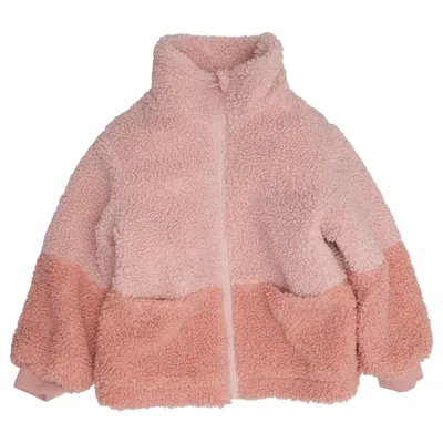 Fleece jacket (Pink, Multicolored) from KappAhl Polyester