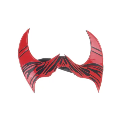 Maskeradmask (Röd, Svart)