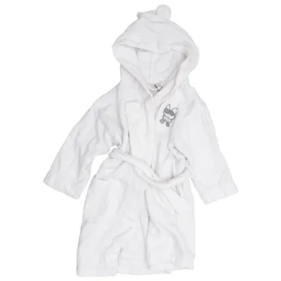 Bathrobe (White) from Åhléns Baby Cotton