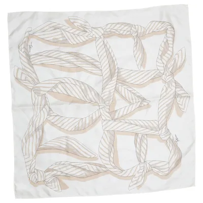 Scarf (Knotted Monogram) från Totême Silke