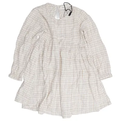 Kjole (Nmfkaley Ls Loose Dress Lil) fra Lil' Atelier Bomuld, Linned