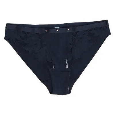 Slip (Blauw) van Palmers Katoen, Elastaan, Polyamide