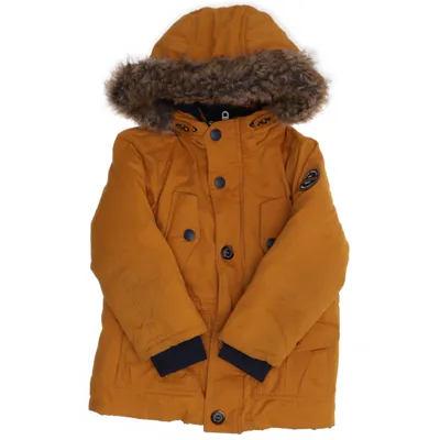 Dunjakke (Gul) fra Street Product Bomuld, Dun, Fjer, Nylon, Polyester