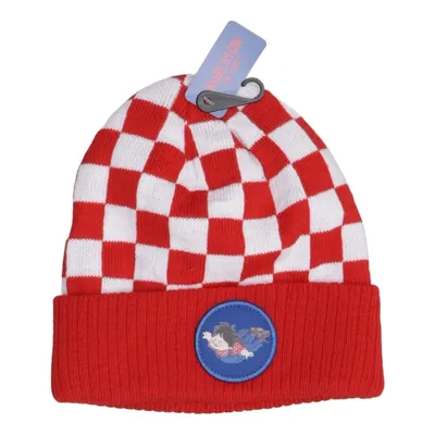 Beaniehue (Rød, Hvid) fra Nordic Souvenir Akryl