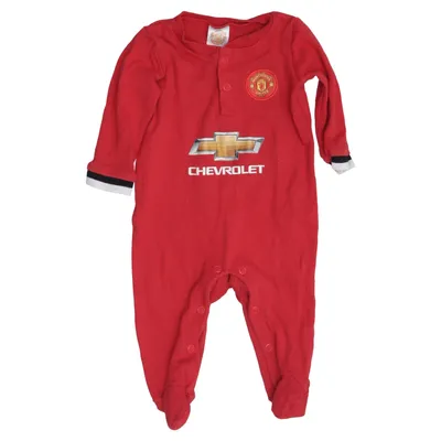 Sparkdräkt (Röd) från Manchester United Bomull, Elastan