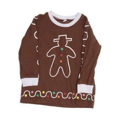 Långärmad t-shirt (Brun, Flerfärgad) från MyWear Bomull