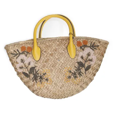 Strandväska (Beige, Gul, Flerfärgad) från Zara