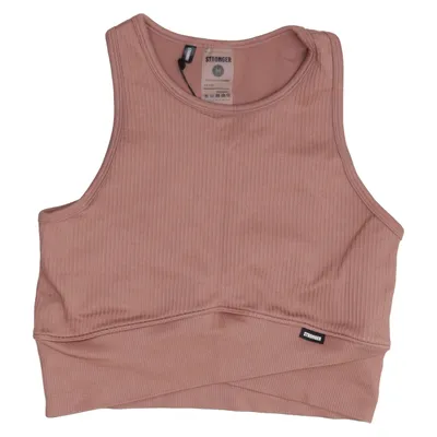 Sports bra (Pink) from Stronger Elastane, Polyamide