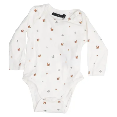 Body (White, Brown) from Åhléns Cotton, Elastane