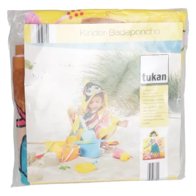 Bath cape (Yellow, Multicolored) from Tukan Cotton