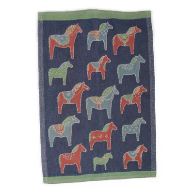 Kökshandduk (Blå, Flerfärgad) från Ekelund Bomull