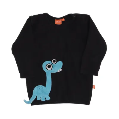 Långärmad t-shirt (Svart) från Lipfish