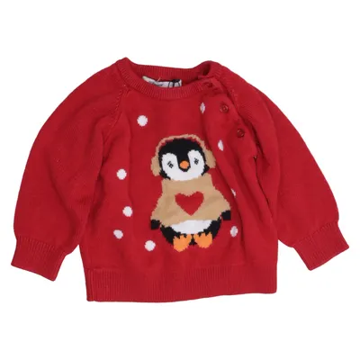 Kersttrui (Rood, Meerkleurig) van MyWear Baby Acryl