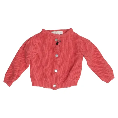Cardigan (Rød) fra Serendipity Økologisk bomuld