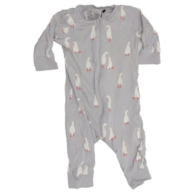 Sparkdräkt (Grå, Flerfärgad) från Lindex Baby Bomull