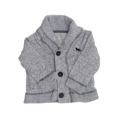 Cardigan (Gray) from Little Rebel Cotton, Polyester