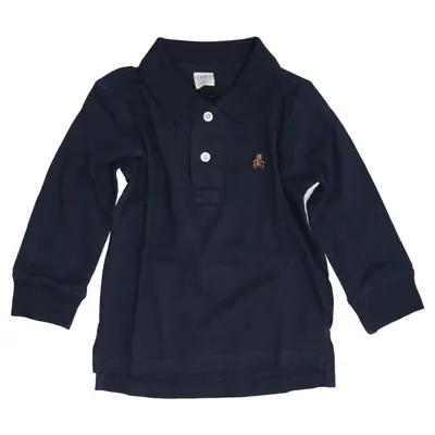 Rugby shirt (Blauw) van BabyGap Katoen