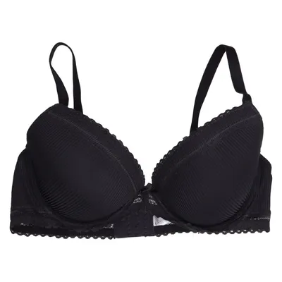Soutien-gorge (Noir) de Soya Fashion Élasthane, Polyamide
