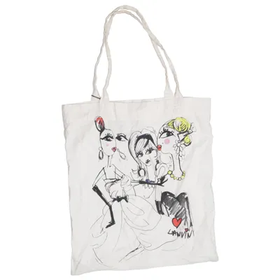 Sac en toile (Beige, Multicolore) de H&M