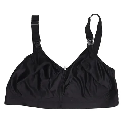 Soutien-gorge d'allaitement (Noir) de Abecita Coton, Polyester