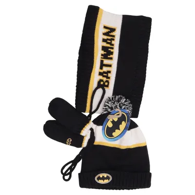 Kit d'accessoires (Noir, Jaune, Blanc) de DC Comics Acrylique, Polyester