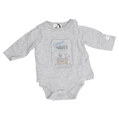 Body (Gris) de Newbie by KappAhl Coton, Viscose