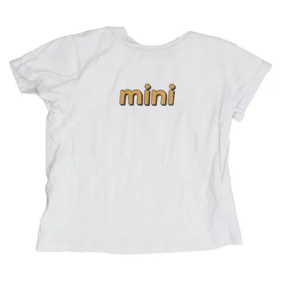 T-shirt (Weiß) von Mini Gina Tricot Baumwolle