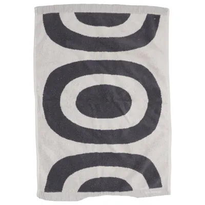 Towel (Gray, White) from Marimekko Cotton