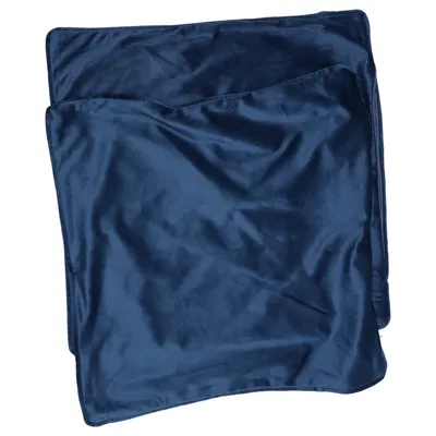 Sierkussensloop (Blauw) van Linea Polyester
