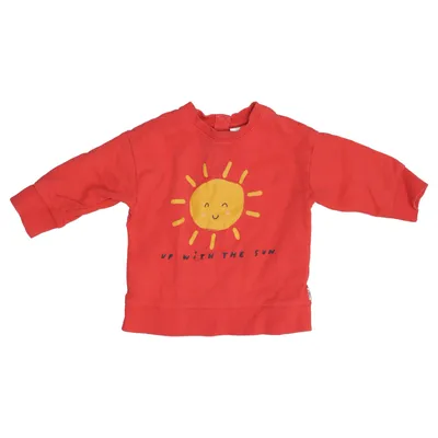 Sweatshirt (Rød, Gul) fra Lindex Baby Bomuld