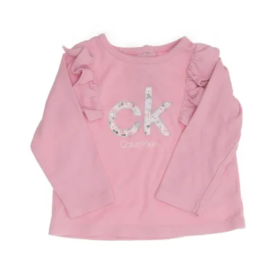 Långärmad t-shirt (Rosa) från Calvin Klein Bomull, Polyester