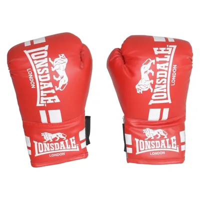 Gants de boxe (Rouge, Blanc) de Lonsdale