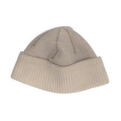 Beanie (Nicotine Heavy Wool) from Our Legacy Polyamide, Wool
