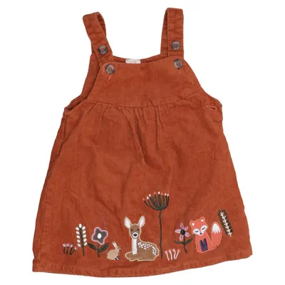 Robe salopette (Marron) de Pusblu