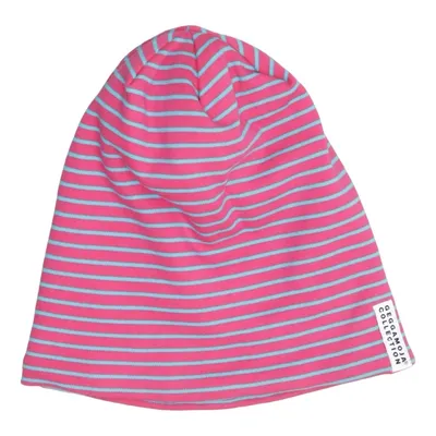 Beanie-Mütze (Pink, Blau, Mehrfarbig) von Geggamoja Collection Bio-Baumwolle, Polyester
