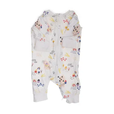 Rompers (White, Multicolored) from Lindex Baby Cotton
