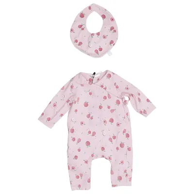 Sparkdräkt (Rosa) från Mayoral Newborn Bomull, Elastan