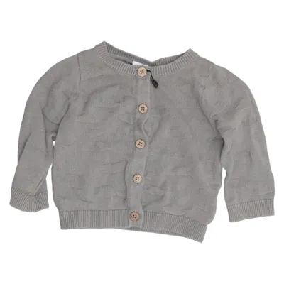 Cardigan (Gray) from Polarn O. Pyret Cotton