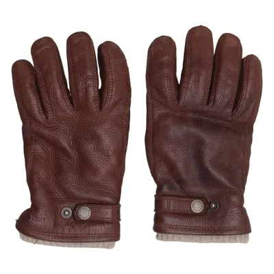 Läderhandskar (Brun) från Hestra Skinn, Polyamid, Polyester, Ull