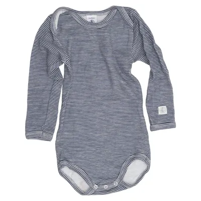 Body (Blå, Hvid) fra Petit Bateau Bomuld, Polyamid, Uld