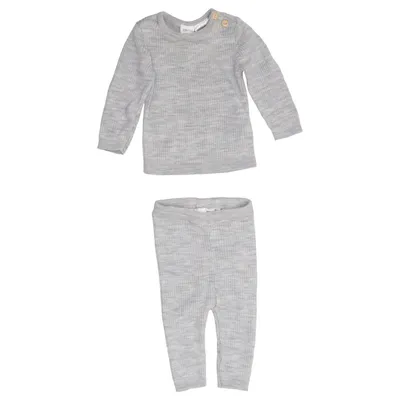 Sæt (Grå) fra H&M Baby Merinould