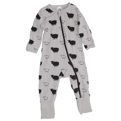 Rompers (Gray, Black) from Kids Tales Cotton, Elastane