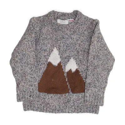 Tröja (Grå, Flerfärgad) från Zara Knitwear