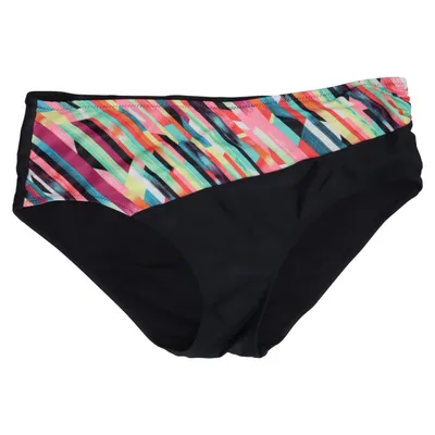 Bas de bikini (Noir, Multicolore) de Wiki Élasthane, Polyester